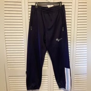 Sean John Blue And White Jogger Sweatpants Size Large
